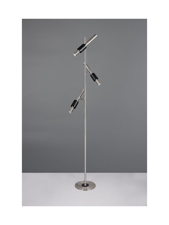 Trio Lighting Stehleuchte Silber