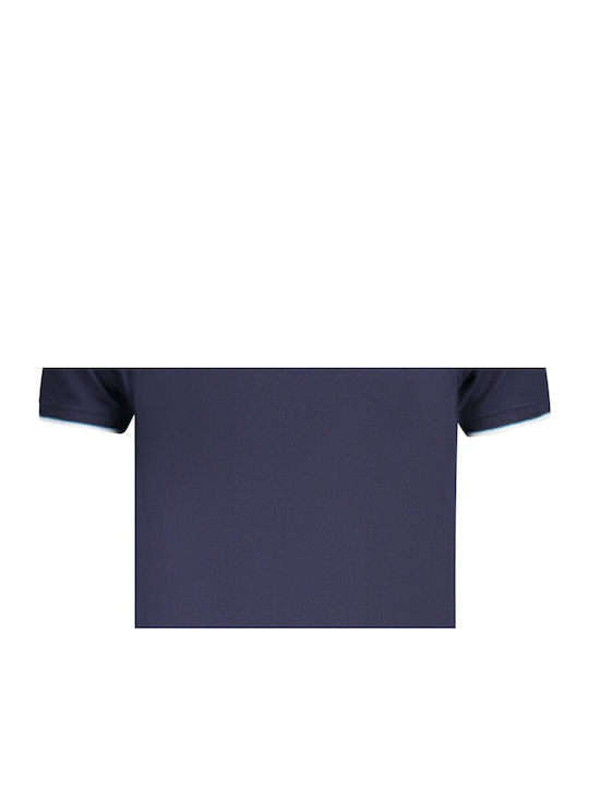 Short Sleeve Blouse Blue