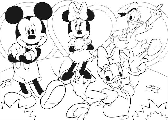 Детски Пъзел Mickey Mouse за Над 2 години+ Години 24бр Lisciani Giochi