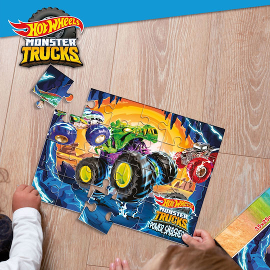 Kids Puzzle Hot Wheels for 2++ Years Lisciani Giochi