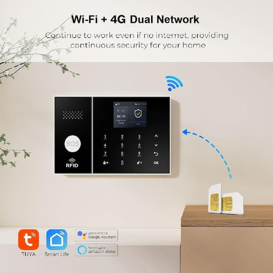 PGST Drahtlos Alarmsystem (Wi-Fi)