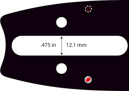 Λαμα Oregon Powercut 71cm 3/8" 283rndd025
