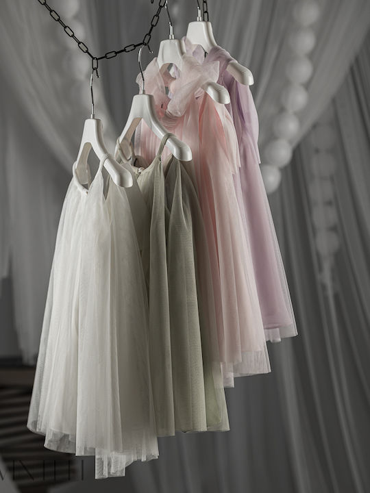 Vinte li Turquoise Baptism Dress