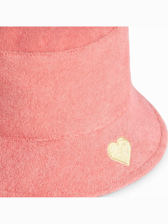 KiETLA Kids' Hat Bucket Fabric Sunscreen Pink