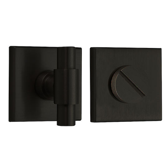 Set Square Rosette WC Safety Latch Zogometal 1846 Gold