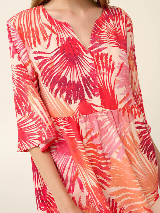 Rochie De Vară Mini Coral Sun