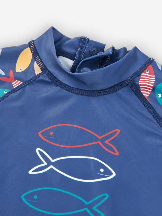 Losan Kinder Badeanzug Langarmshirt Light Navy