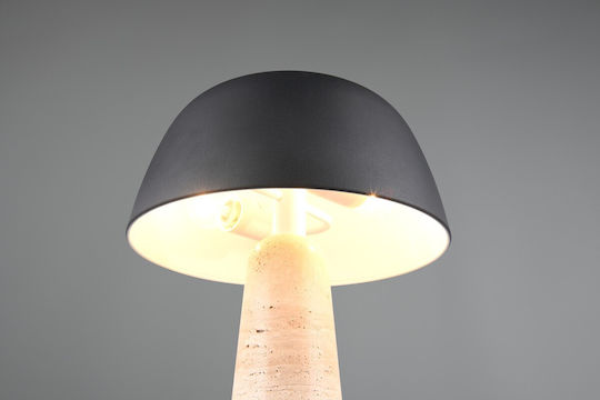 Trio Lighting Table Lamp with Black Shade and Base