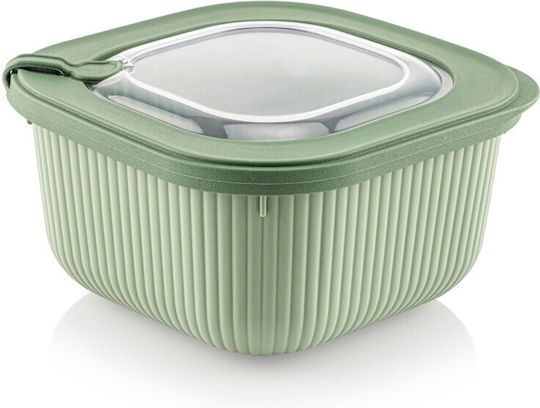Viosarp Microwave Plastic Lunch Box Beige 1100ml