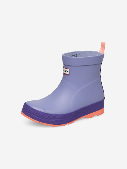Damen Gummistiefel Lila