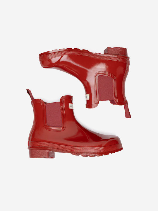 Damen Gummistiefel Rot