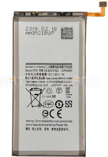 Eb-bg975abu Battery Samsung Galaxy S10 Plus 3.85v 4100mah