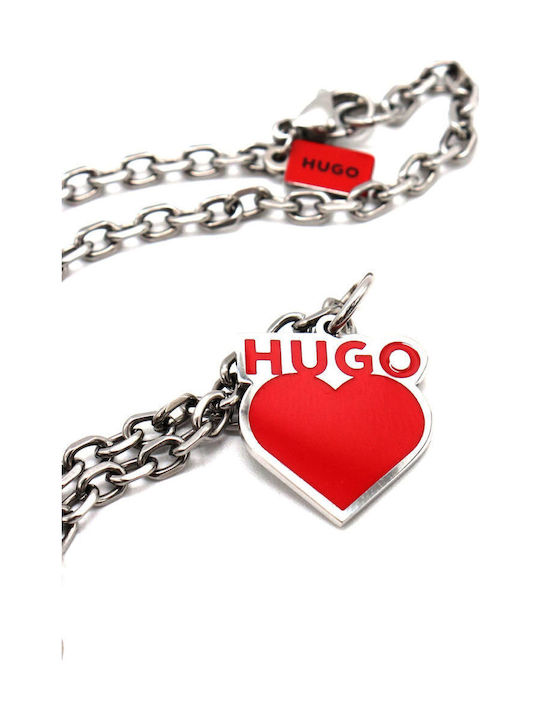 Hugo Halskette aus Stahl