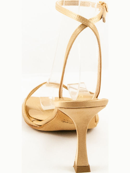 Fabric Sandals Beige