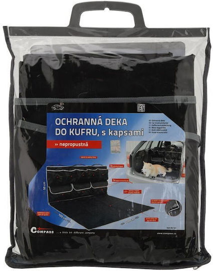 Compass Seat Cover Car for Dog Black