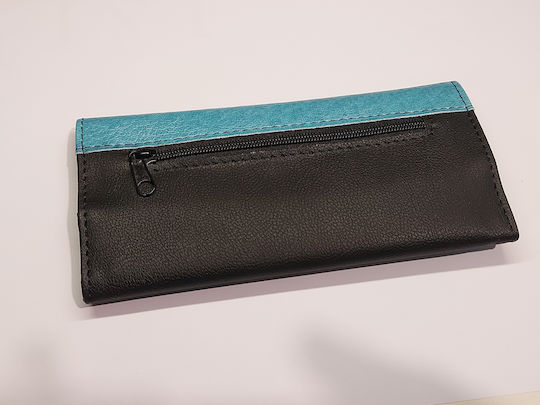 Pera Leather Tobacco Pouch With Magnetic Clasp BLUE BLACK