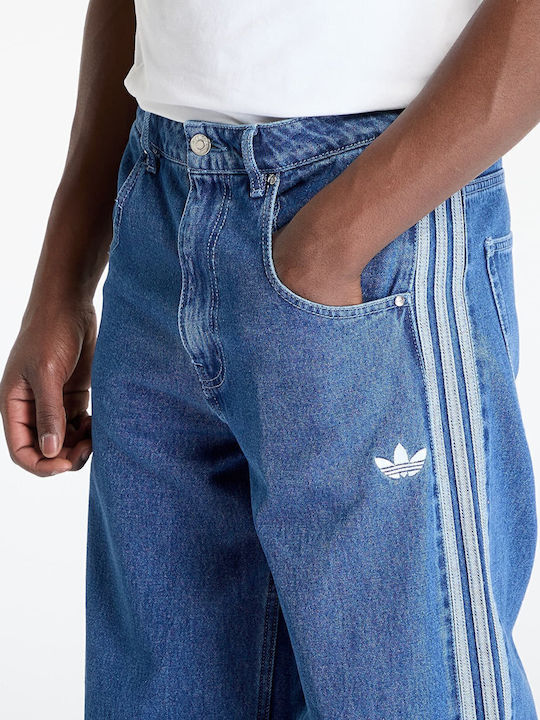 Adidas Firebird Adicolor Jeanshose Mittelblau Denim
