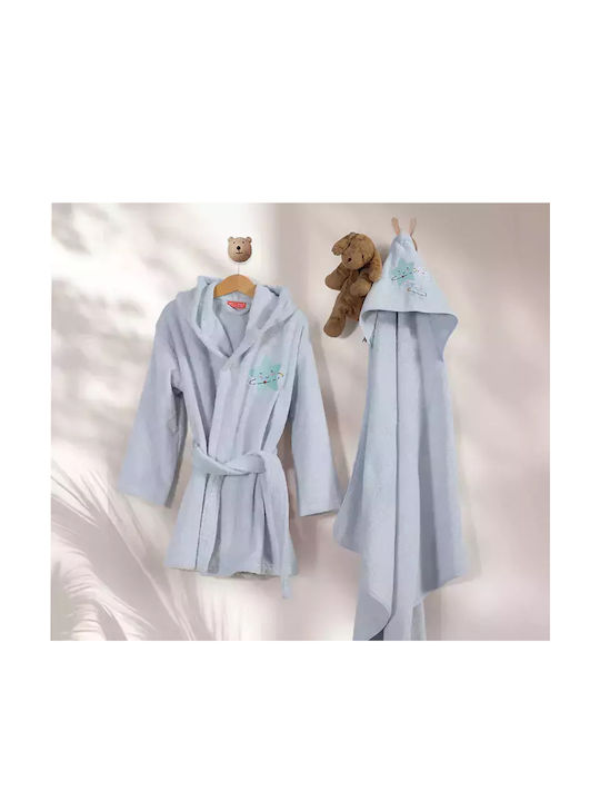 Nef-Nef Homeware Baby Bademantel mit Kapuze