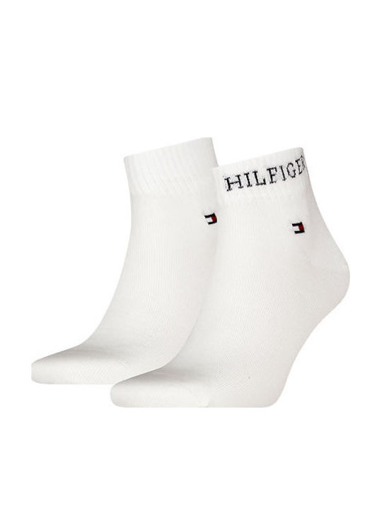 Tommy Hilfiger Ανδρικές Κάλτσες White 2Pack