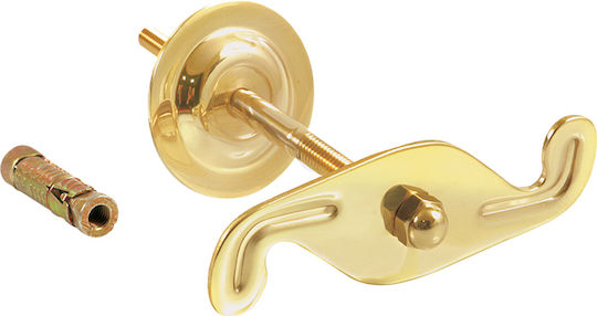 Messing-Windstütze Zogometal 0324 Gold