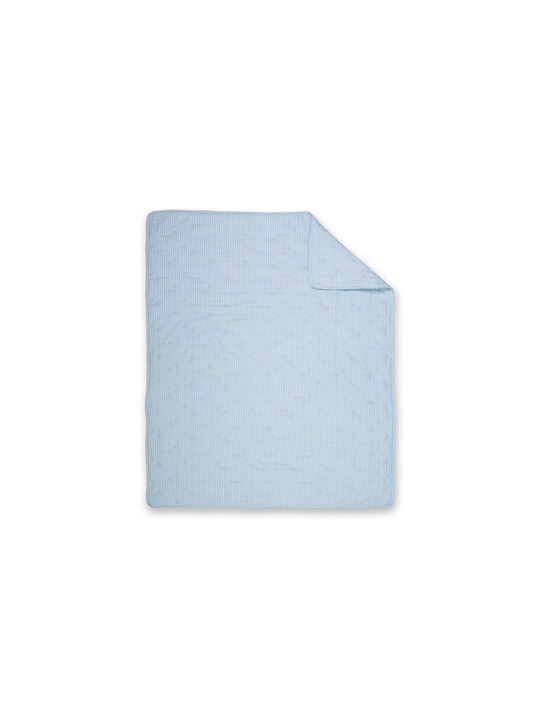 Nef-Nef Homeware Baby Quilt 110x150cm Aqua