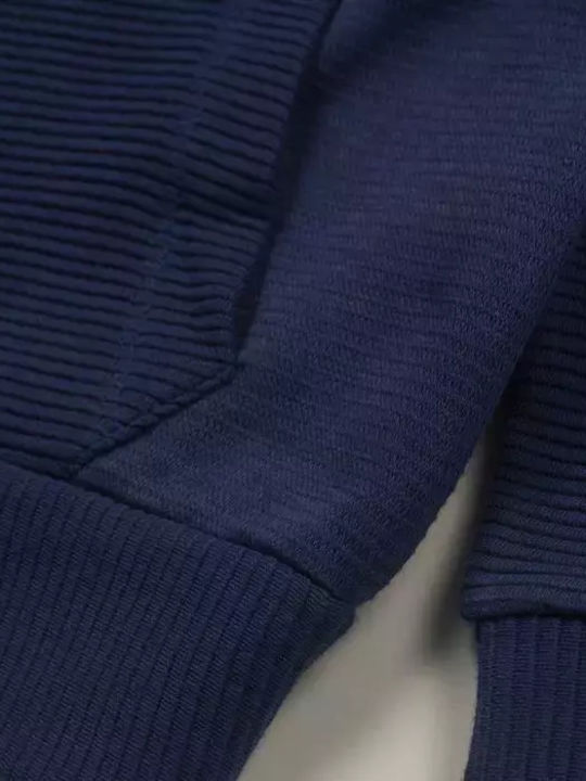 Kids Cardigan with Hood Blue