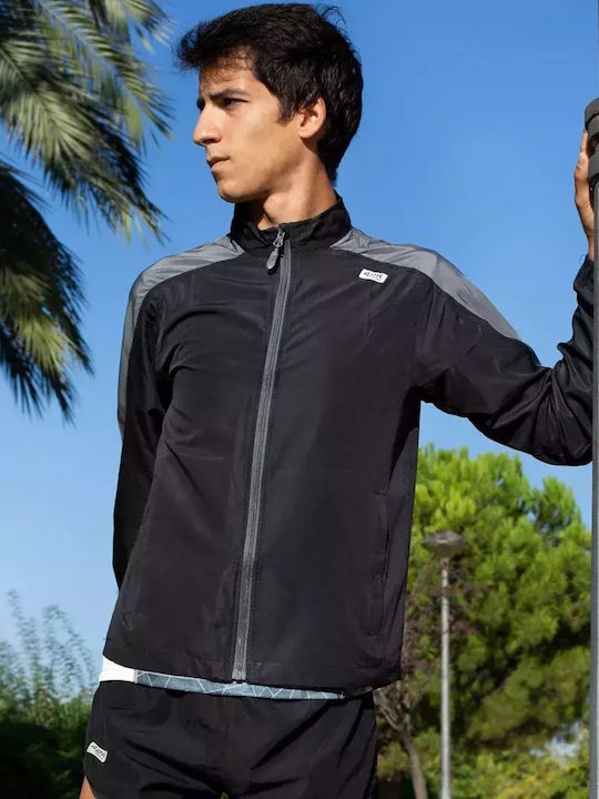 Athletic Jacket Windproof Black