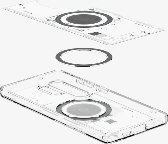Spigen Ultra Hybrid (MagFit) Задна корица Пластмаса / Силикон 2мм Neo One (Galaxy S25 Ultra)