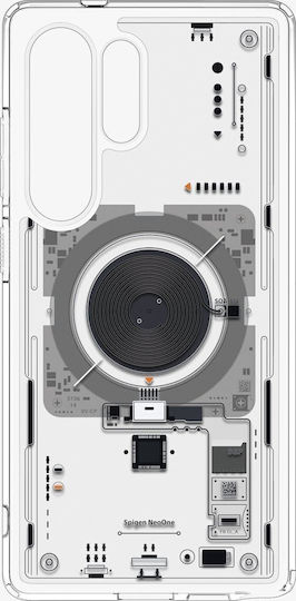Spigen Ultra Hybrid (MagFit) Задна корица Пластмаса / Силикон 2мм Neo One (Galaxy S25 Ultra)
