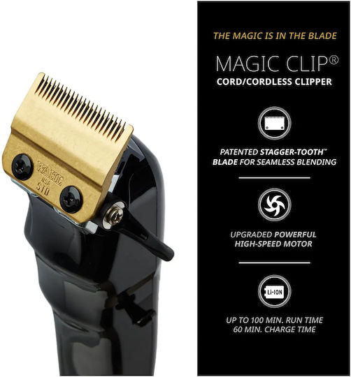 Wahl Professional Magic Clip Professional Hair Clipper Black