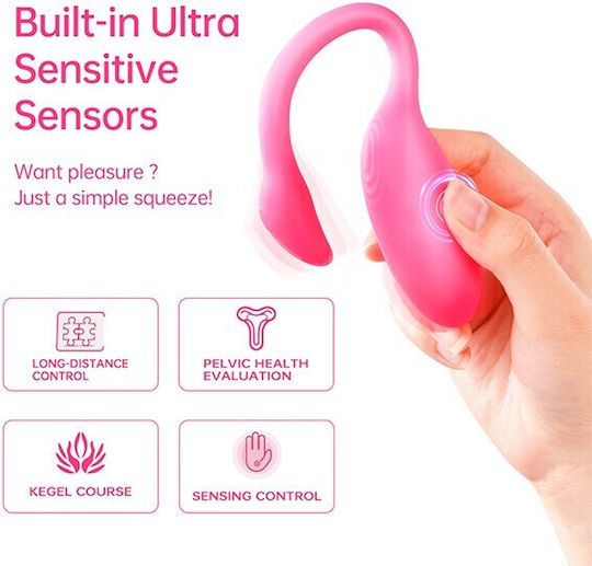 Magic Motion Flamingo Klassisch Vibrator mit Fernbedienung Rosa