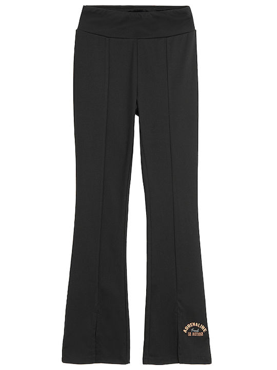 Kids' Set with Leggings Summer 2pcs Black Adrelanine