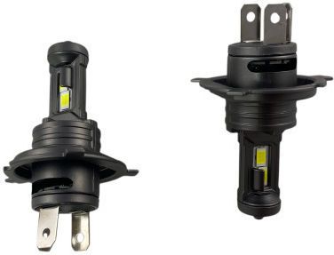 Bi LED Bulbs H4 Low or High Beams Plug-n-play 90,000 Lux 36 Watt 6000k 900% Brighter 2pcs