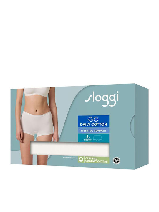 Βαμβακερά Women's Boxer 3Pack White