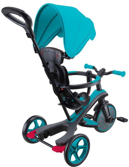 Globber Explorer Trike Πτυσσόμενο & Μετατρεπόμενο 4 σε 1 για 2-5 Ετών Γαλάζιο