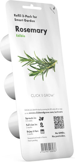 Комплект за интелигентна градина Click&grow с розмарин - 9 капсули