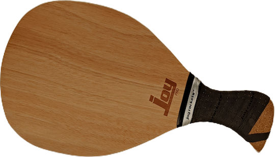 Joy RS Plus Beach Racket Beige 345gr with Slanted Handle Black