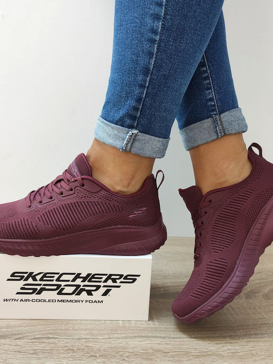 Bobs Squad Chaos Face Damen Sneakers Plum