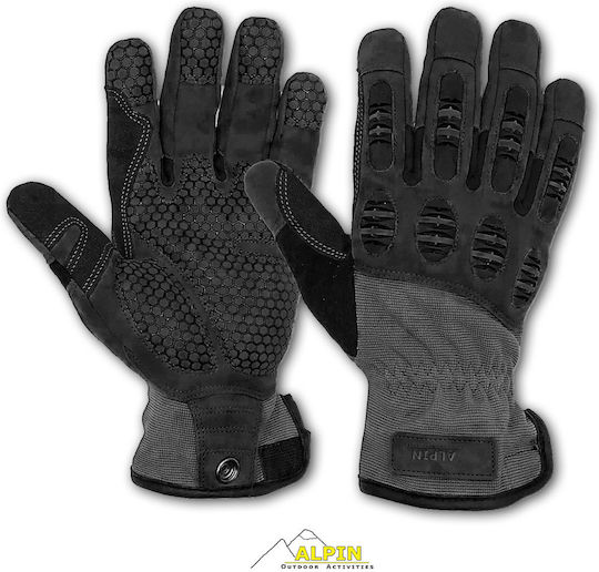 Alpin Military Gloves in Black Color