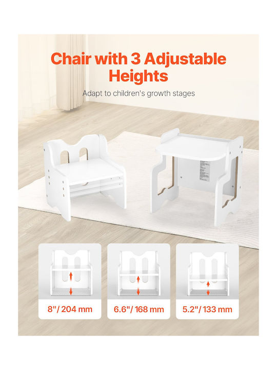 Kids Desk White Vevor