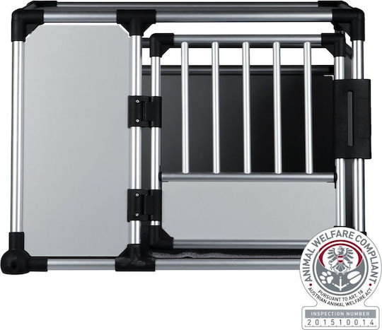 Trixie Gray Dog Transport Cage 93x65x81cm
