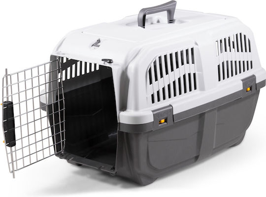 MPS Skudo Gray Dog Transport Cage 48x32x31cm