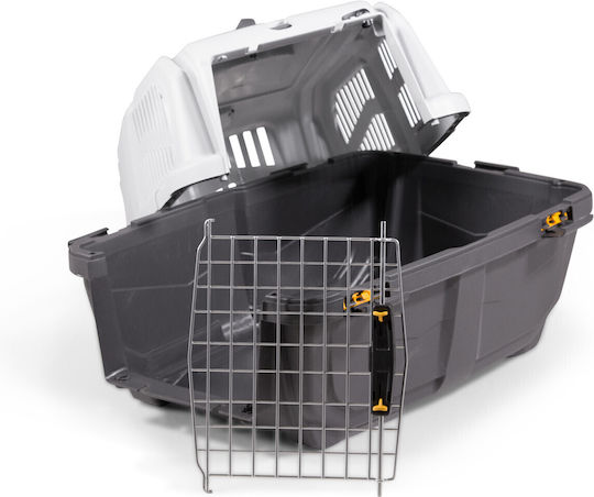 MPS Skudo Gray Dog Transport Cage 48x32x31cm