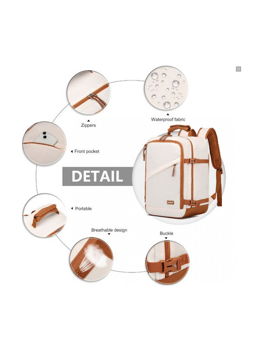 Miss Lulu Backpack Μπεζ
