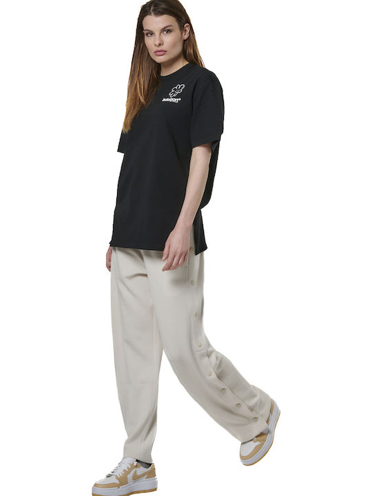 Pantaloni de Trening Larg Salt Ecru
