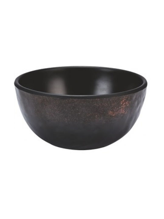 Servewell Serving Bowl Round made of Melamine Red with Diameter 11.5cm 6pcs