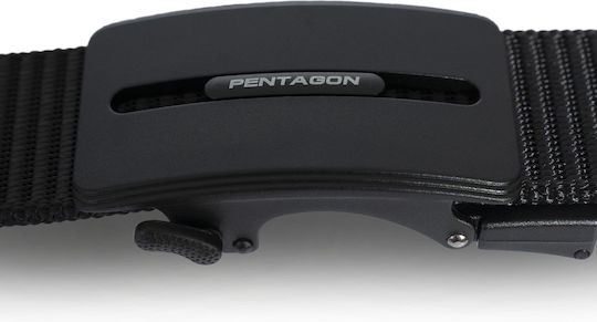 Pentagon Regal Military Tactical Elastic Belt 35mm Black