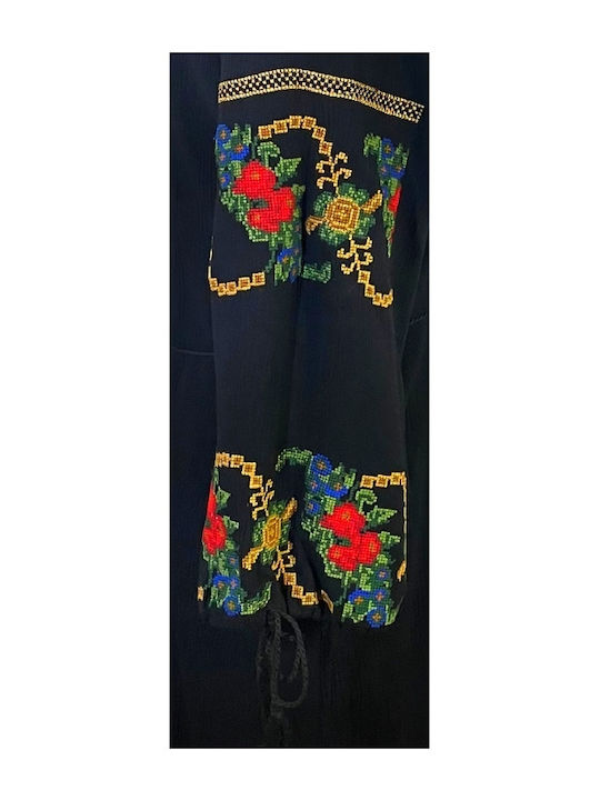 Traditional Women's Dress Cpr25 Black