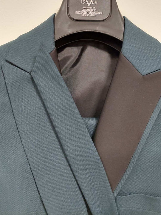 Мъжки Костюм С гиле Cypress Green