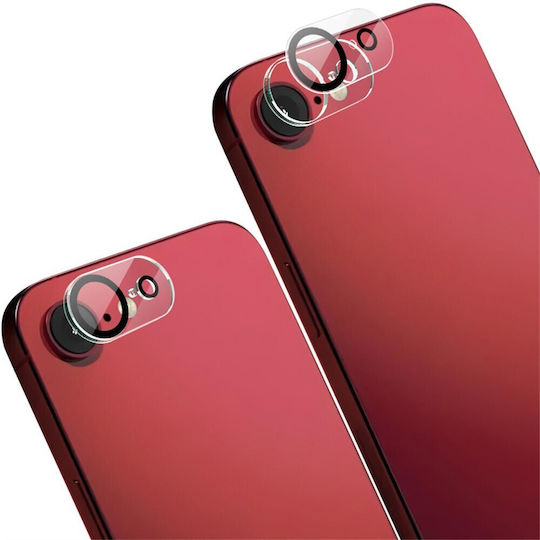 Camera Protection Tempered Glass Black for the Apple iPhone 16e